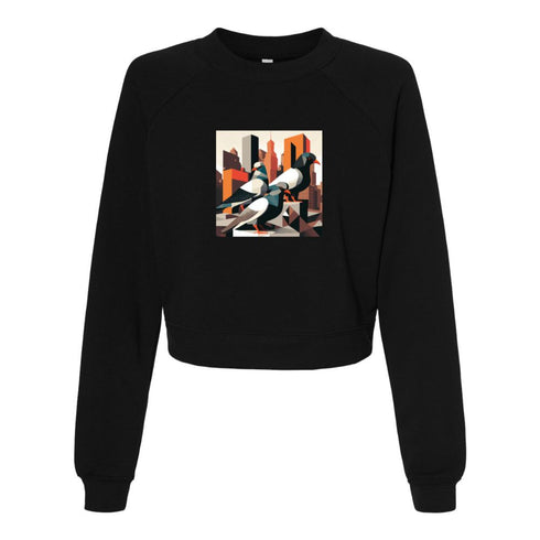 Geometric Pigeons Bella canvas hoodie 7505